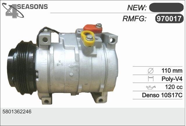 970017 AHE Компрессор, кондиционер