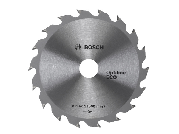 Диск пильный 160х2016 мм 36 зуб. по дереву OPTILINE ECO WOOD BOSCH (твердоспл. зуб) (2608641786)