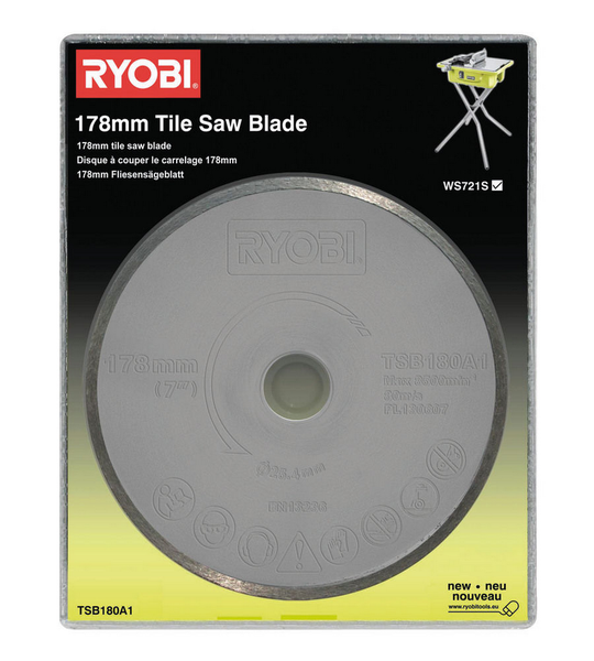 Диск пильный алмазный RYOBI TSB180A1 (1 шт.)