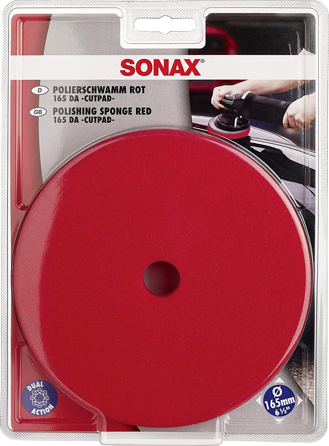 SX450 605 круг полировальный! жесткий Orbital Polishing Pad hard 165mm