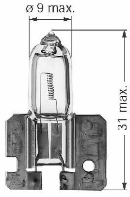 Лампа галогенная H2 12V 55W (112552) Beru 112552