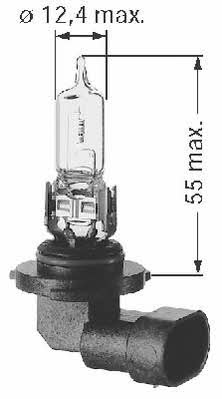 Лампа галогенная HB3 12V 60W (112650) Beru 112650