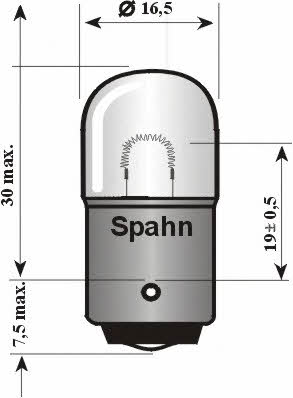 Лампа накаливания (730705) Spahn gluhlampen 730705