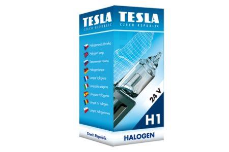 Лампа галогенная H1 24V 70W (B10102) Tesla B10102