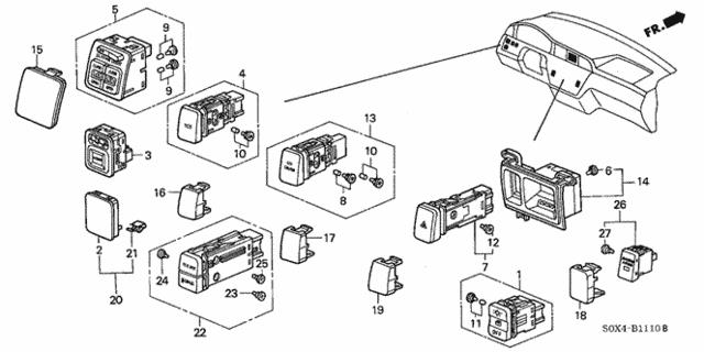 Лампа накаливания (36776S0XA01) Honda 36776-S0X-A01