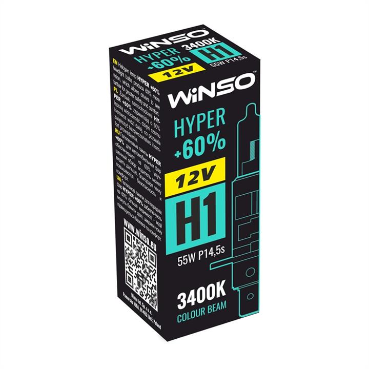 Лампа галогенная Winso Hyper +60% H1 12V 55W (712120) Winso 712120