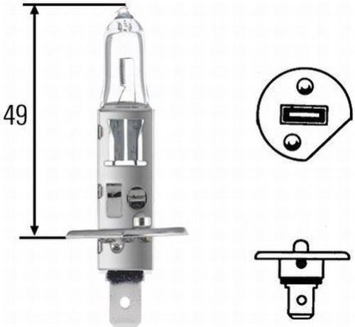 Лампа галогенная Narva RangePower +50% H1 12V 55W (48334BL) Narva 48334BL