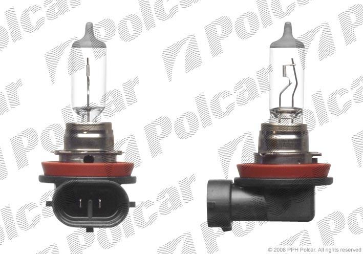 Лампа галогенная H8 12V 35W (99ZS008A) Polcar 99ZS008A