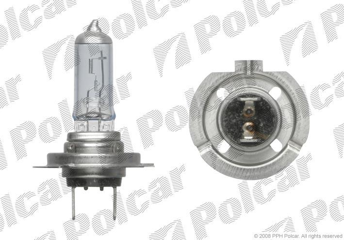 Лампа галогенная H7 12V 55W (99ZS102L) Polcar 99ZS102L