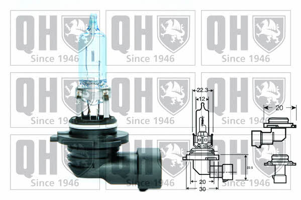 Лампа галогенная HB3 12V 60W (QBL9005) Quinton Hazell QBL9005