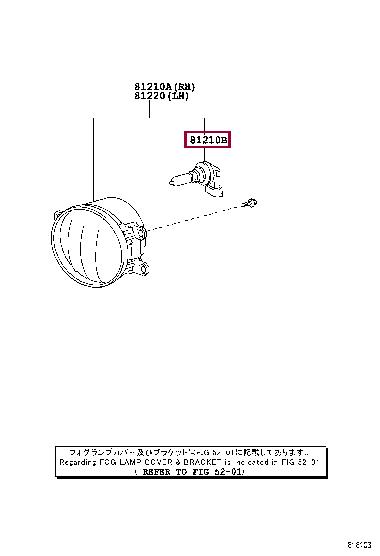 Лампа галогенная H11 12V 55W (90981WD011) Toyota 90981-WD011