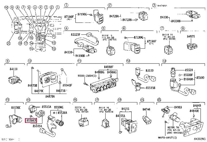 Лампа галогенная (9001001022) Toyota 90010-01022