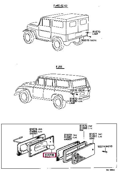 Лампа накаливания (9913211080) Toyota 99132-11080