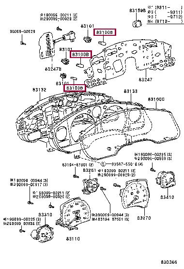 Лампа галогенная (8311924070) Toyota 83119-24070