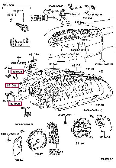 Лампа галогенная (8311924470) Toyota 83119-24470