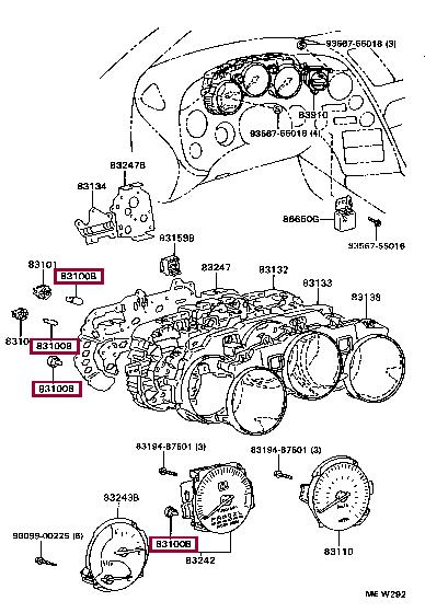 Лампа галогенная (8311924670) Toyota 83119-24670