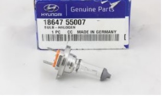 Лампа галогенная H7 12V 55W (1864755007) HyundaiKia 18647 55007