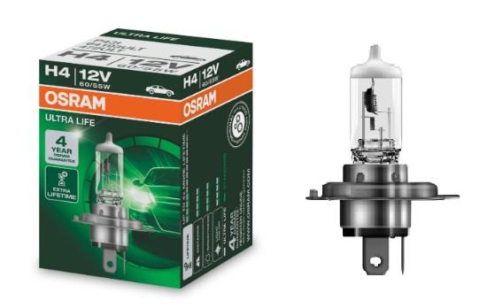 Лампа галогенная Osram Ultra Life H4 12V 6055W (64193ULT) Osram 64193ULT