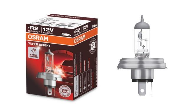 Лампа галогенная Osram Off-Road Super Bright R2(Bilux) 12V 6055W (64198SB) Osram 64198SB