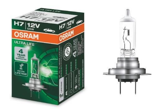 Лампа галогенная Osram Ultra Life H7 12V 55W (64210ULT) Osram 64210ULT