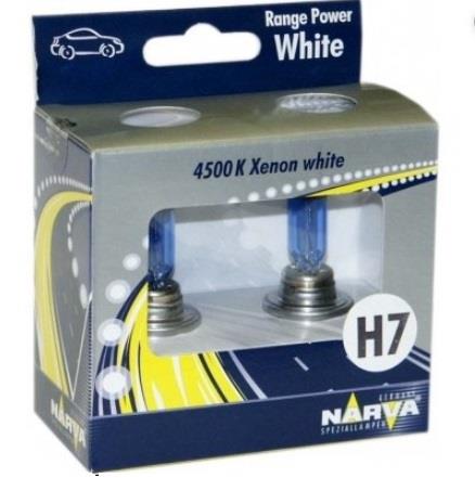 Лампа галогенная Narva RangePowerWhite H7 12V 85W (48604) Narva 48604