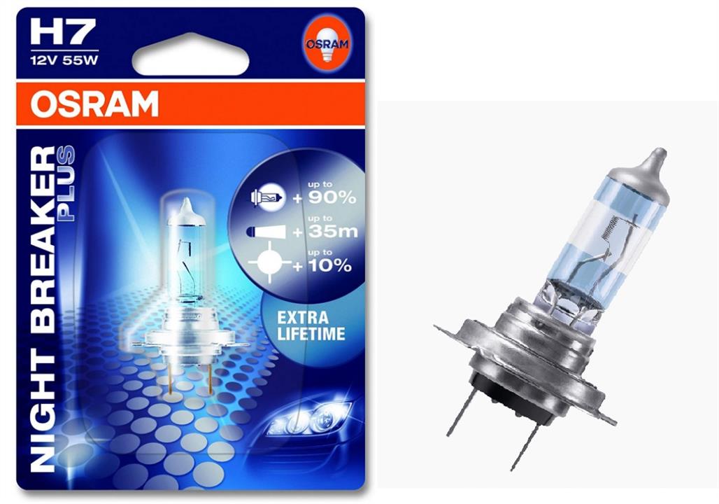 Лампа галогенная Osram H7 12V 55W (64210NBP01B) Osram 64210NBP-01B