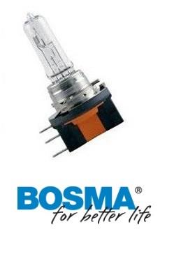 Лампа галогенная H15 12V 5515W (9853) BOSMA 9853