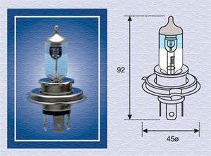 Лампа галогенная H4 12V (H412XL) Magneti marelli H4 12 XL