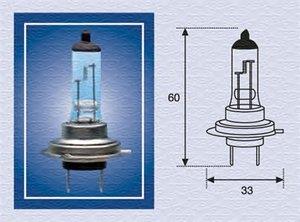 Лампа галогенная H7 24V 70W (H724) Magneti marelli H7 24