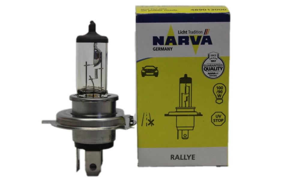 Лампа галогенная Narva RALLYE FOR Off-Road H4 12V 130100W (489513000) Narva 489513000