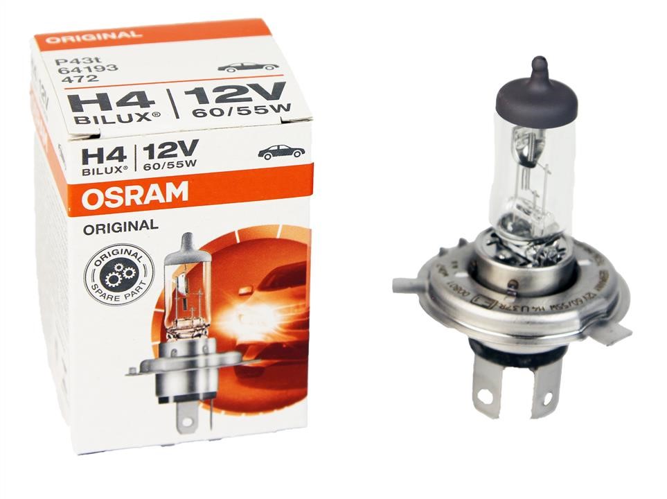 Лампа галогенная Osram Original H4 12V 6055W (64193) Osram 64193