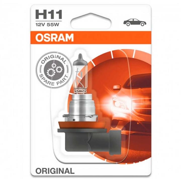 Лампа накаливания H11 12V 55W PGJ19-2 ORIGINAL LINE (64211L01B) Osram 64211L+-01B