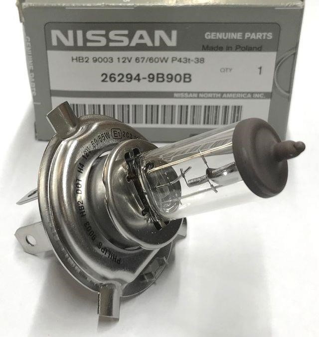 Лампа галогенная H4 12V 6055W (2629489900) Nissan 26294-89900