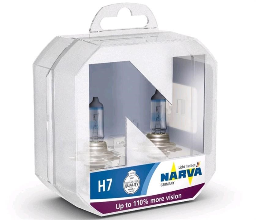 Лампа накаливания SET H7 12V 55W PX26d RANGE POWER +110 (к-т 2шт) (48062S2) Narva 48062S2