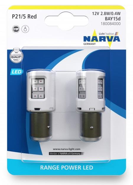 Лампа светодиодная Narva Range Power LED P215W 12V BAY15d (180084000) Narva 180084000