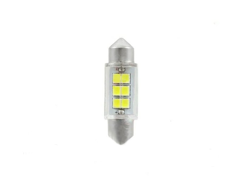 Лампа светодиодная LYNXauto LD13505-10 LED C5W T11X35mm 12V SV8,5 6900K