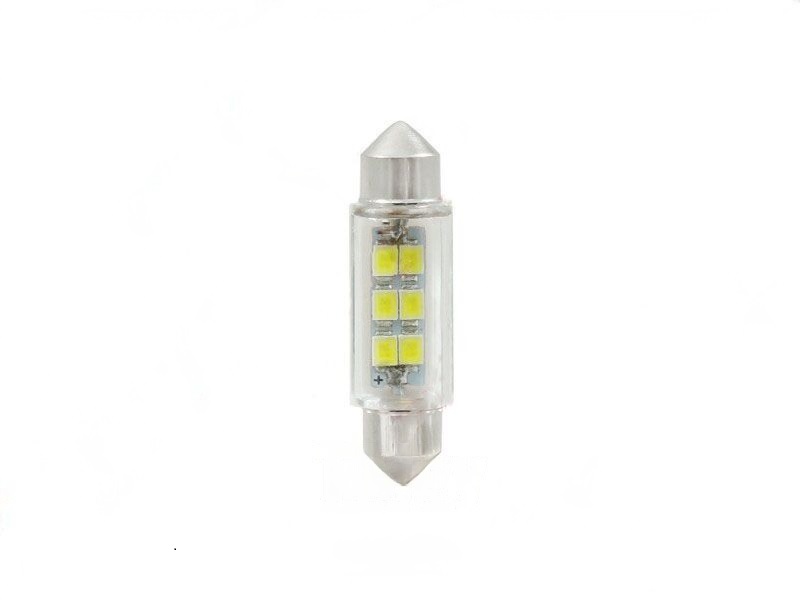 Лампа светодиодная LYNXauto LD13505 LED C5W T11X35mm 12V SV8,5 6900K