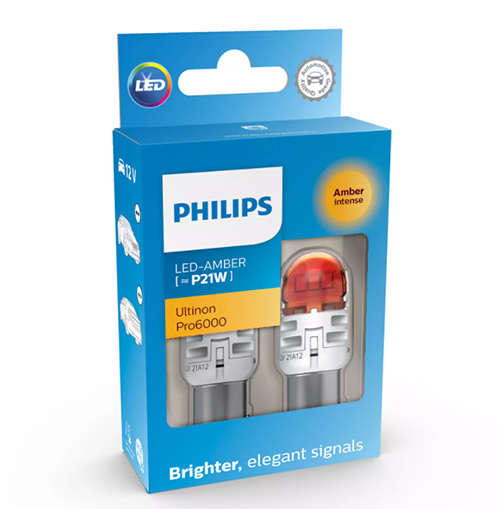 Лампа светодиодная Philips Ultinon Pro6000 SI P21 12V (11498AU60X2)