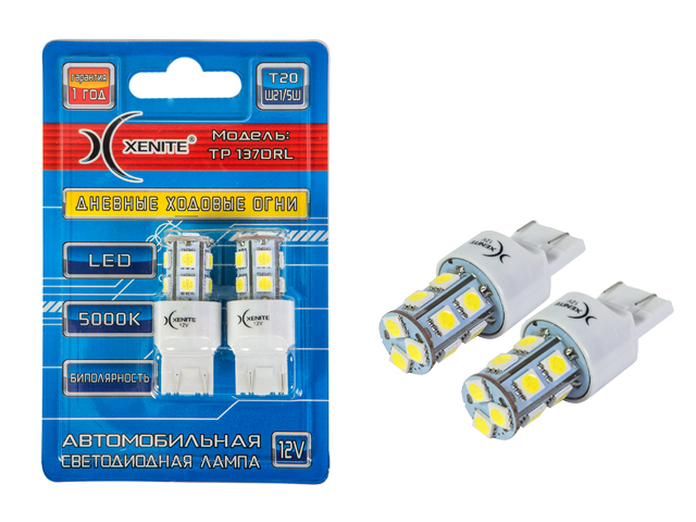 Комплект светодиодных ламп Xenite 1009540 LED (W21) 12V W3X16q 260LM 2 шт