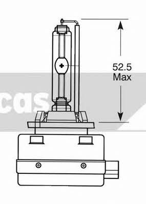 Лампа ксеноновая D1S 85V 35W (LLD1S) Lucas Electrical LLD1S