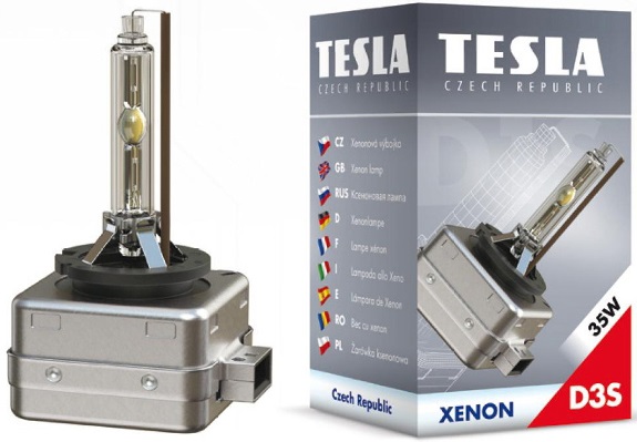 Лампа ксеноновая D3S 42V 35W (B23004) Tesla B23004