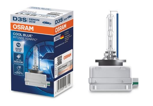 Лампа ксеноновая Osram Xenarc Cool Blue Intense +20% D3S 42V 35W 6000K (66340CBI) Osram 66340CBI