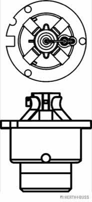 Лампа ксеноновая D2R 85V 35W (89901221) H+B Elparts 89901221