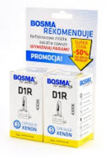 Лампа ксеноновая BOSMA D1R 85V 35W 4300K (2 шт.) (6179D) BOSMA 6179D