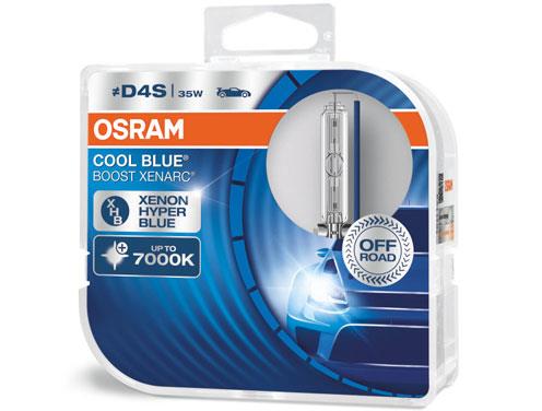 Лампа ксеноновая Osram Cool Blue Boost Xenarc D4S 35W (2 шт.) (66440CBBHCB) Osram 66440CBB-HCB