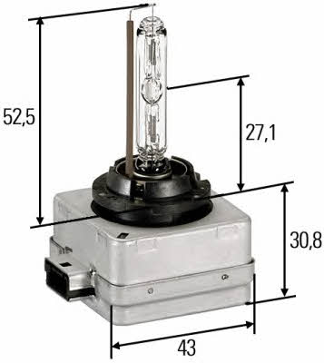 Лампа ксеноновая D1S (8GS009028001) Hella 8GS 009 028-001