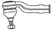 F4179 FRAP Наконечник поперечной рулевой тяги