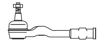 F4590 FRAP Наконечник поперечной рулевой тяги