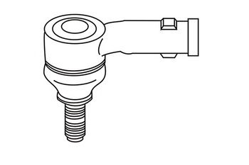 361401 WXQP Наконечник поперечной рулевой тяги