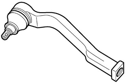 JTE121 TRW Наконечник поперечной рулевой тяги